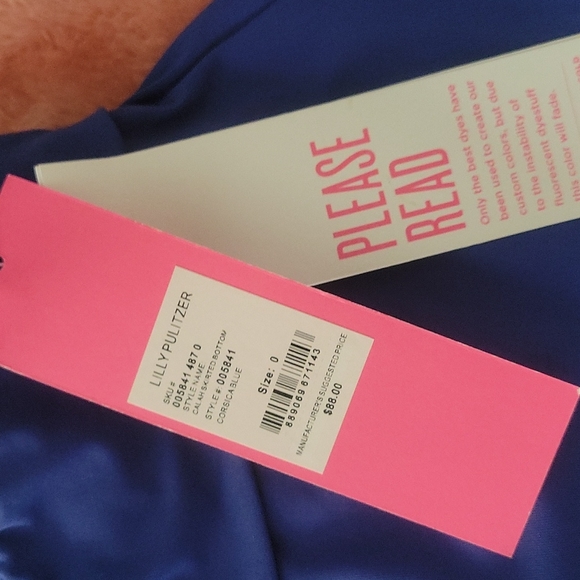 NWT Lilly Pulitzer Swim Skirt Size 0 - Picture 2 of 3